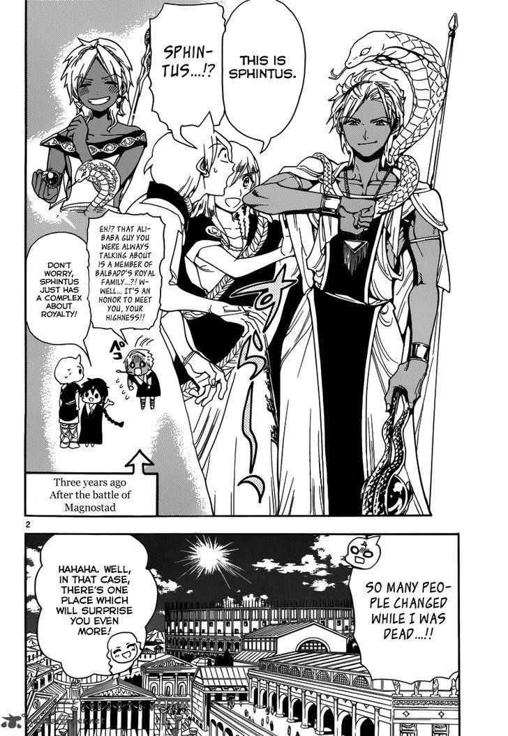 Magi - Labyrinth of Magic chapter 299 page 3