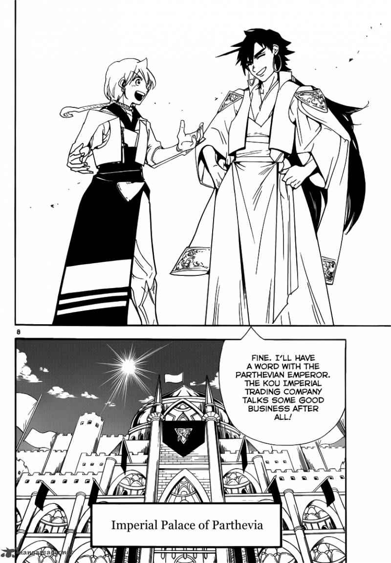 Magi - Labyrinth of Magic chapter 301 page 9