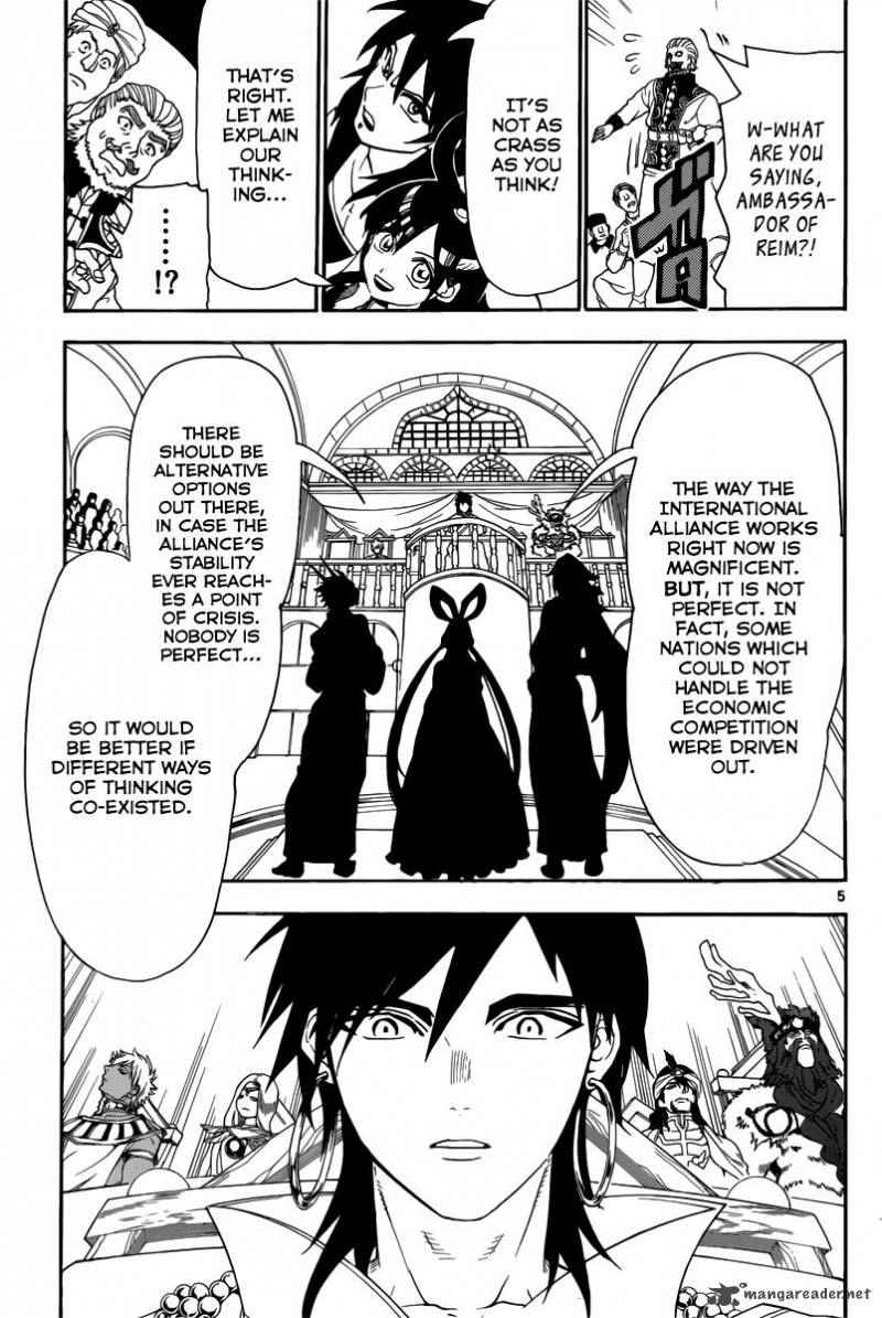 Magi - Labyrinth of Magic chapter 319 page 5