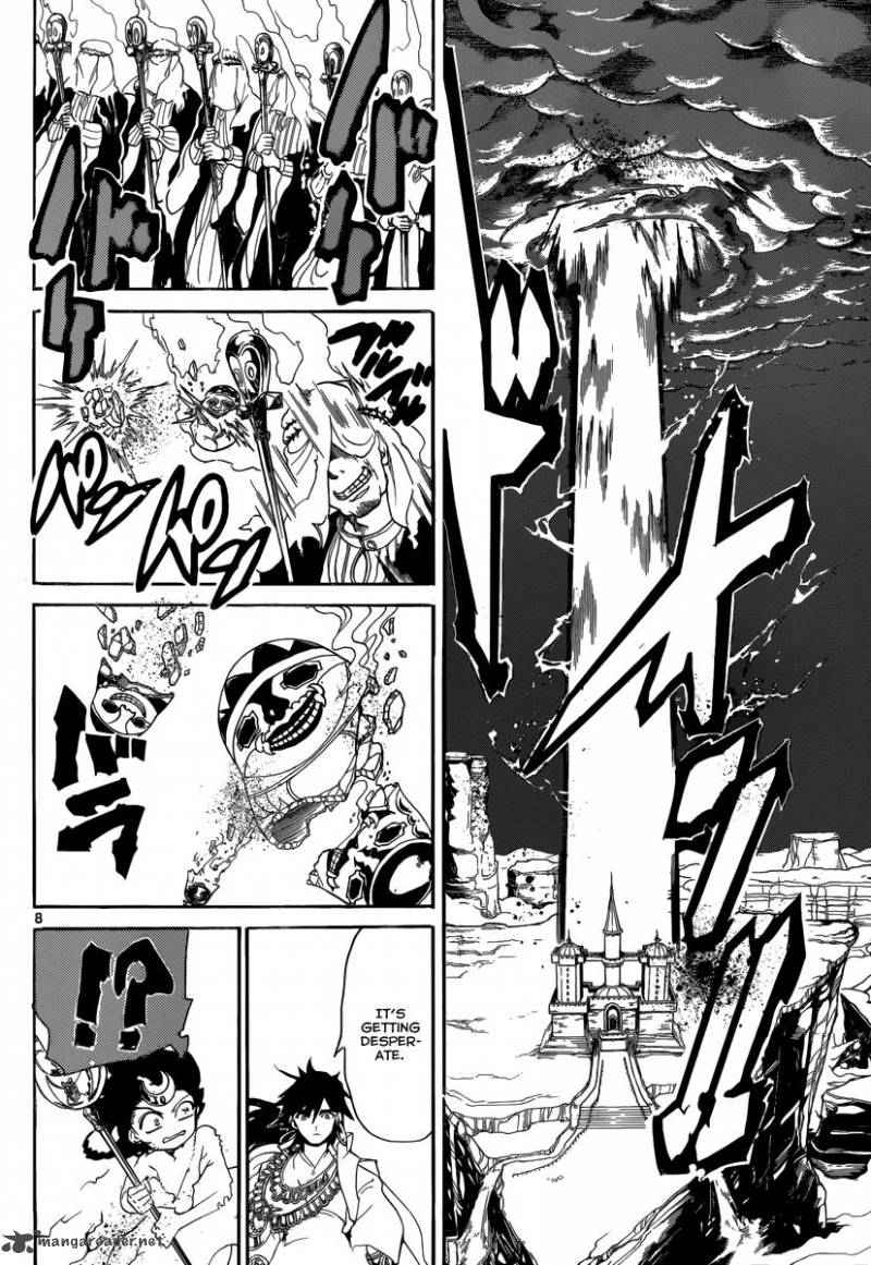 Magi - Labyrinth of Magic chapter 321 page 8