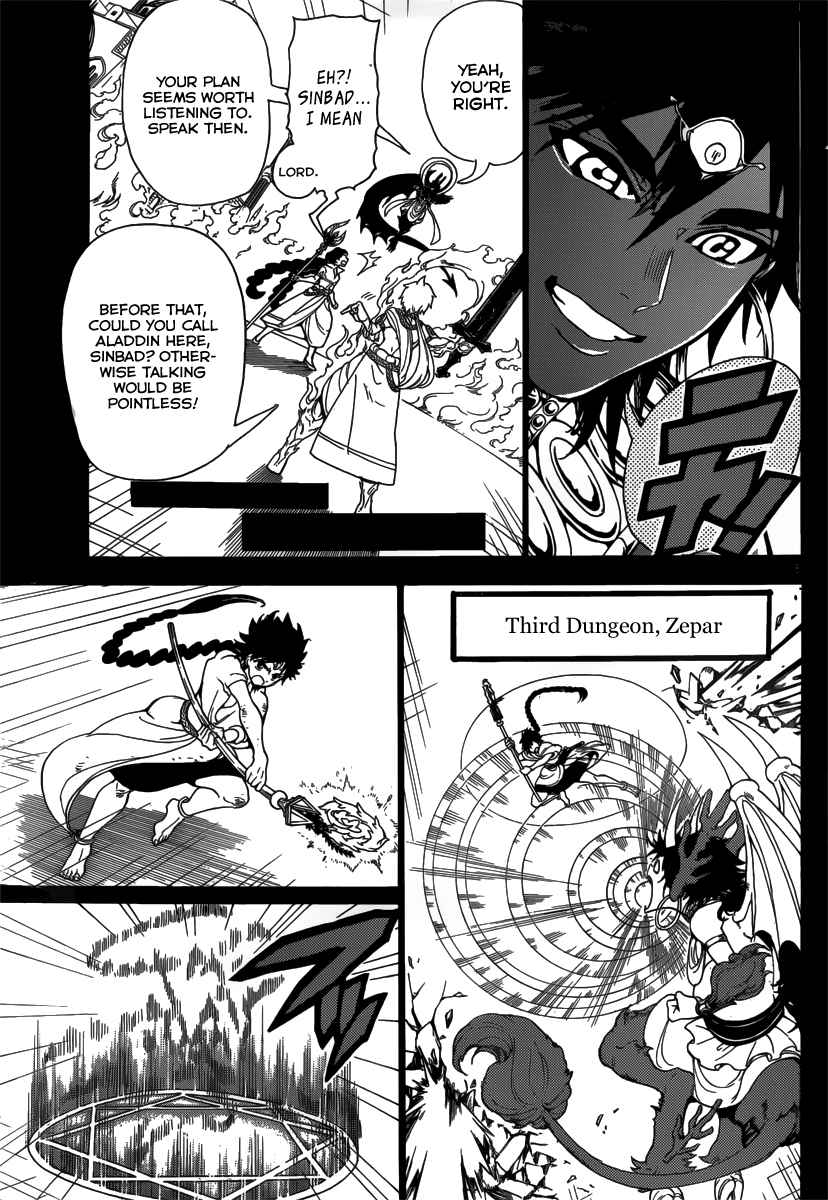 Magi - Labyrinth of Magic chapter 343 page 109