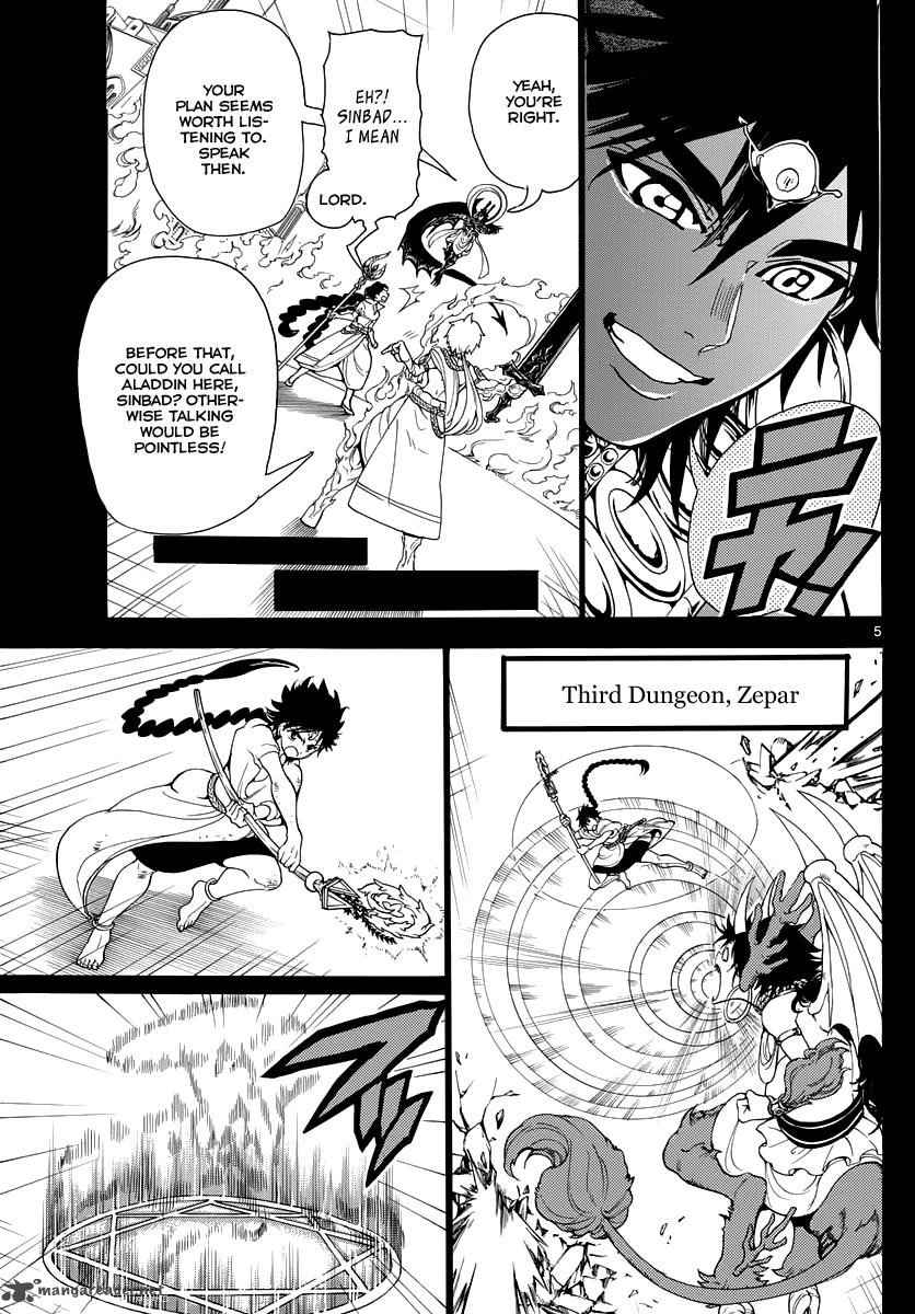 Magi - Labyrinth of Magic chapter 348 page 5