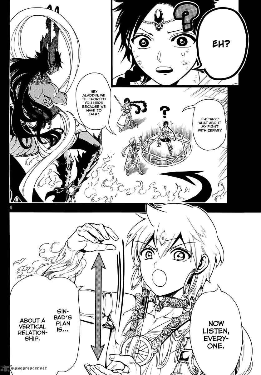 Magi - Labyrinth of Magic chapter 348 page 6