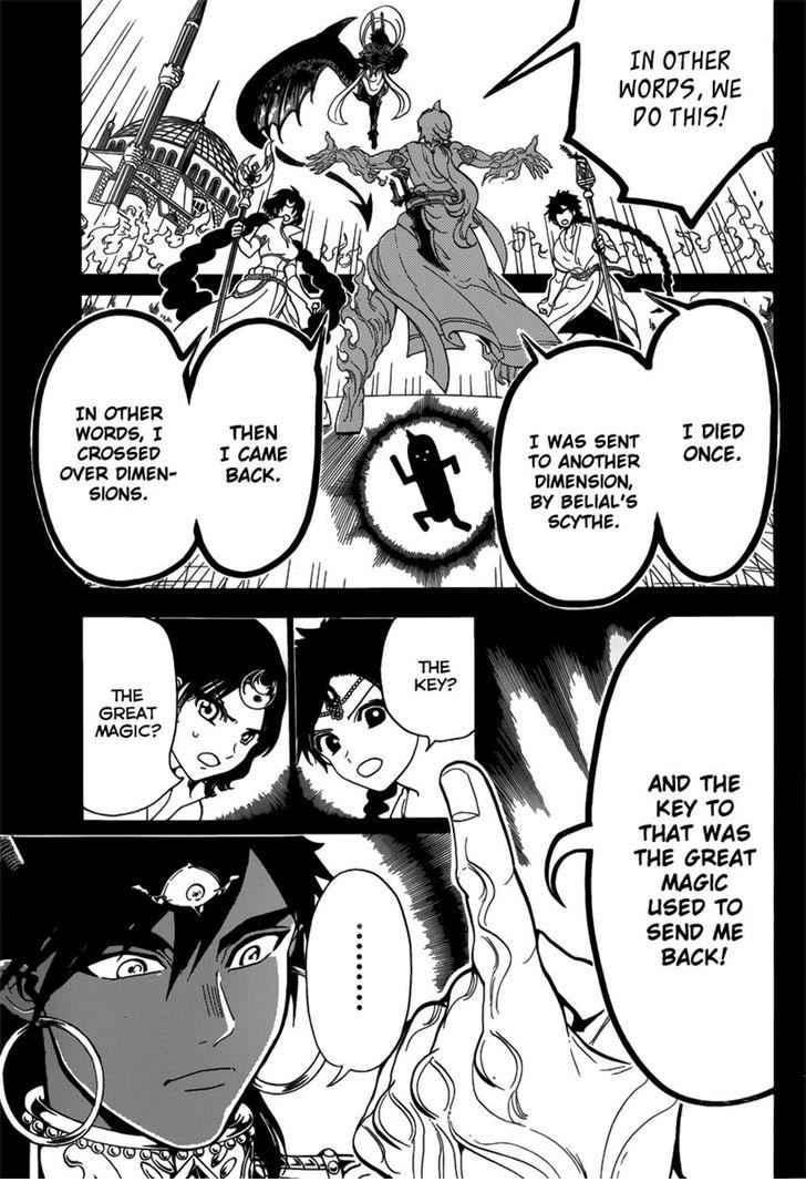 Magi - Labyrinth of Magic chapter 358 page 8