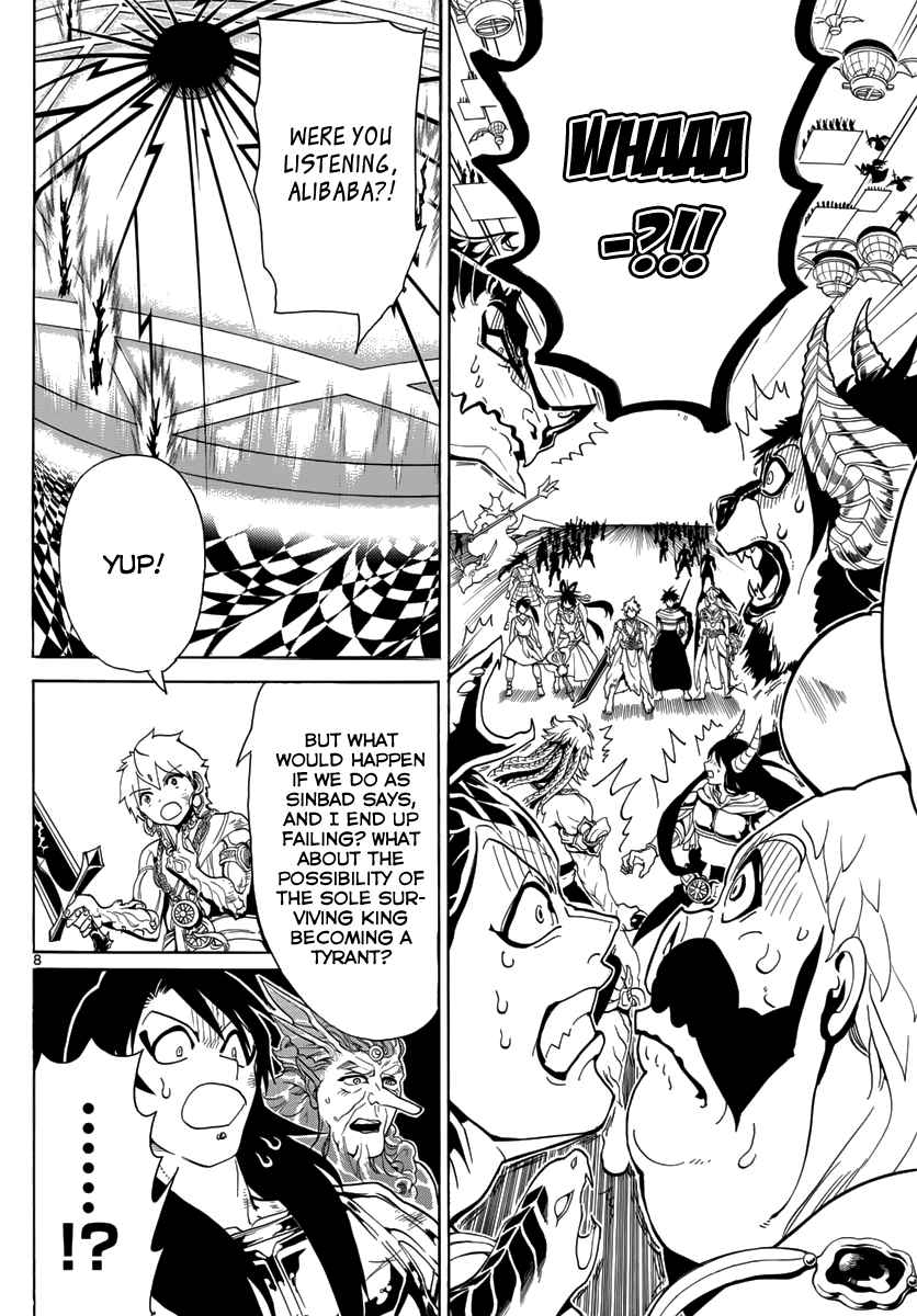 Magi - Labyrinth of Magic chapter 360 page 145