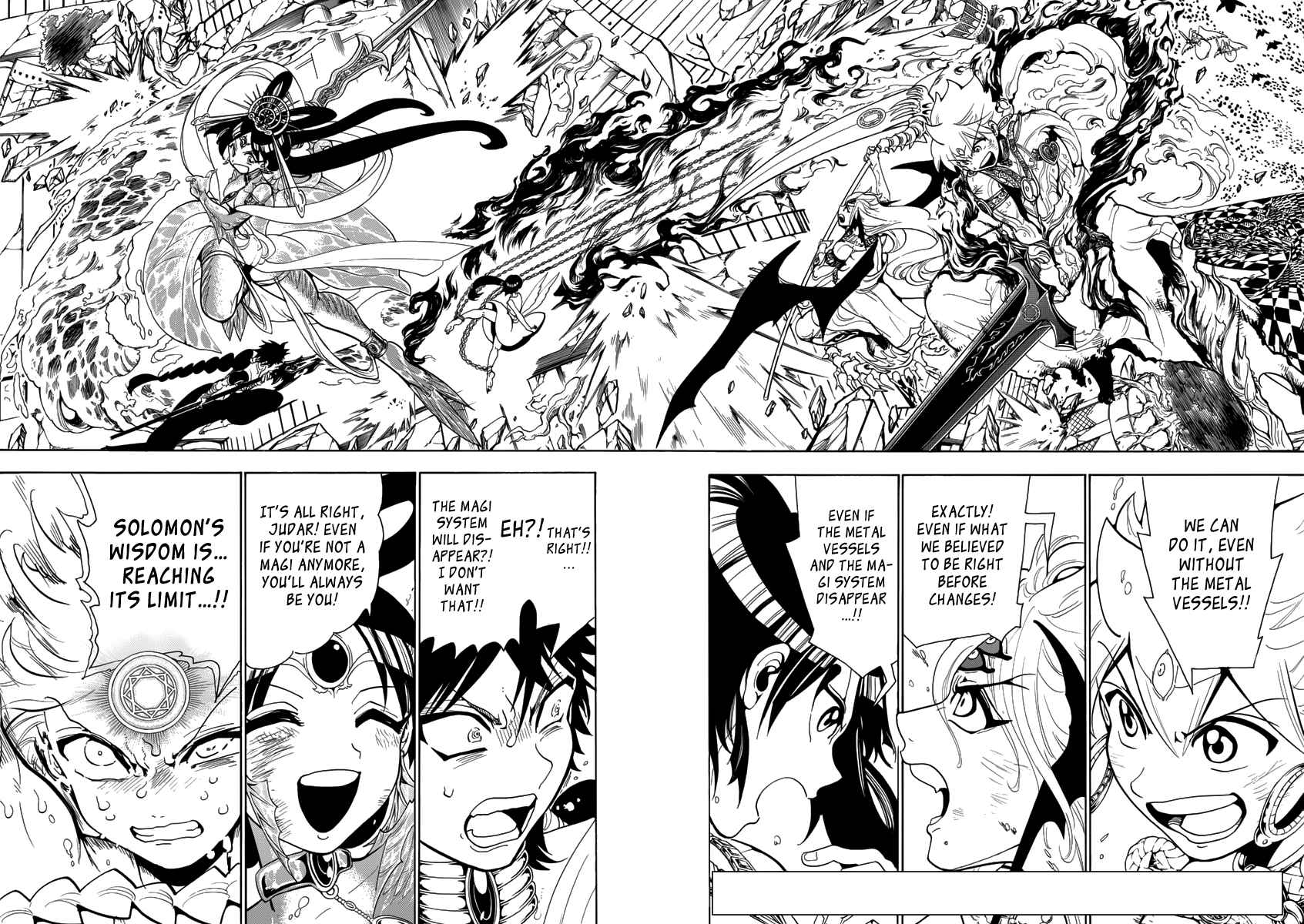 Magi - Labyrinth of Magic chapter 360 page 158