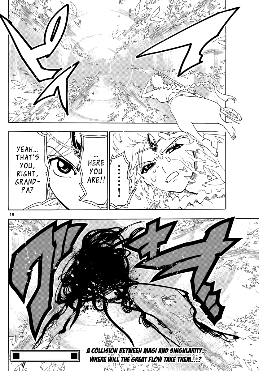 Magi - Labyrinth of Magic chapter 365 page 18