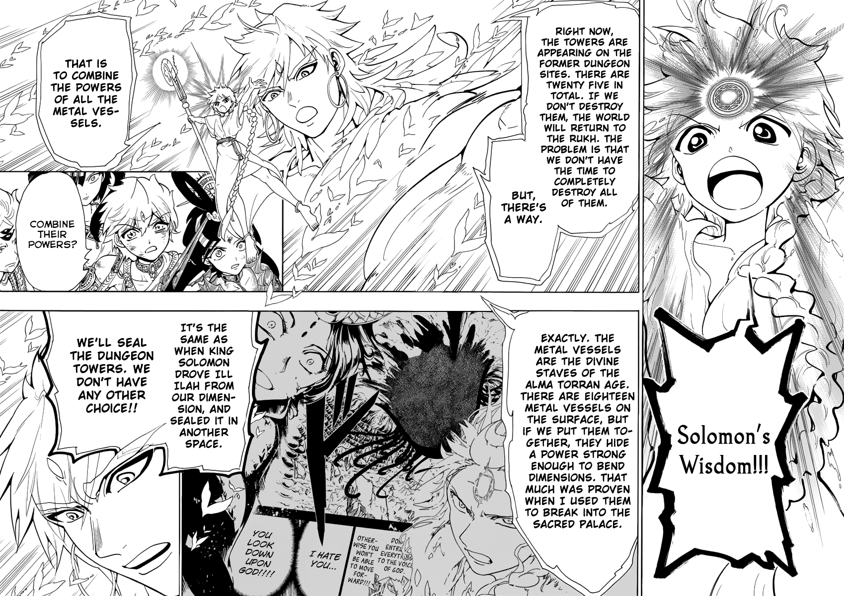 Magi - Labyrinth of Magic chapter 365 page 32