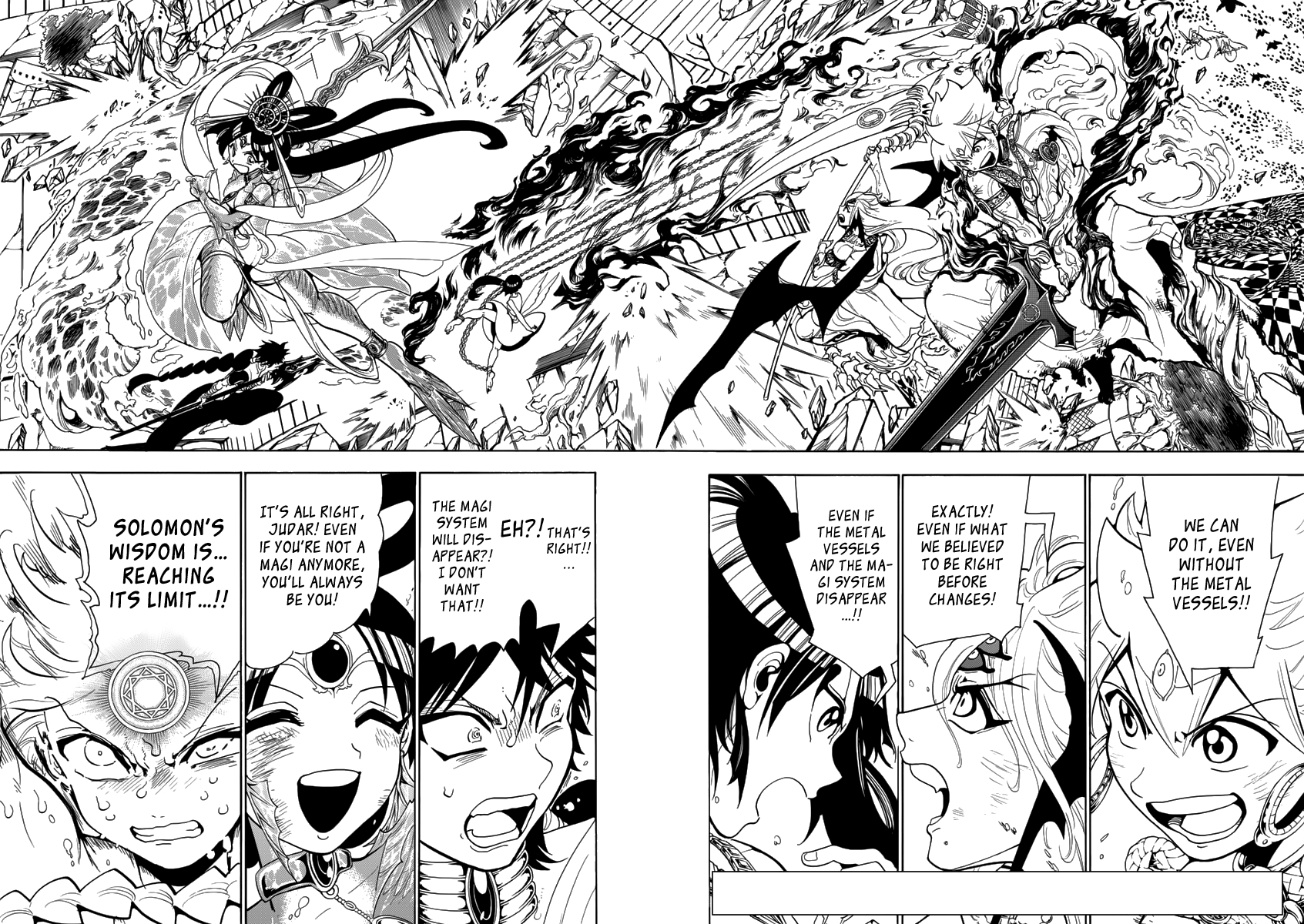 Magi - Labyrinth of Magic chapter 365 page 59