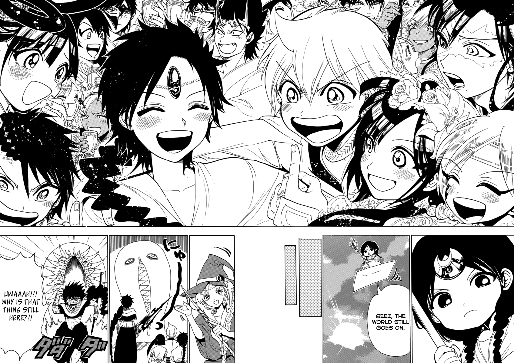 Magi - Labyrinth of Magic chapter 365 page 95