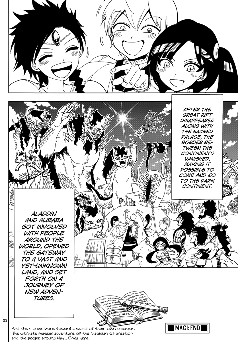 Magi - Labyrinth of Magic chapter 365 page 96