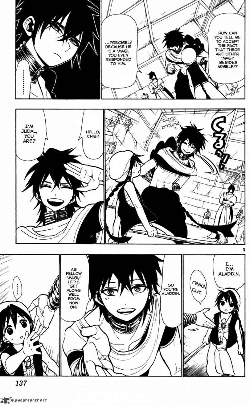 Magi - Labyrinth of Magic chapter 45 page 10