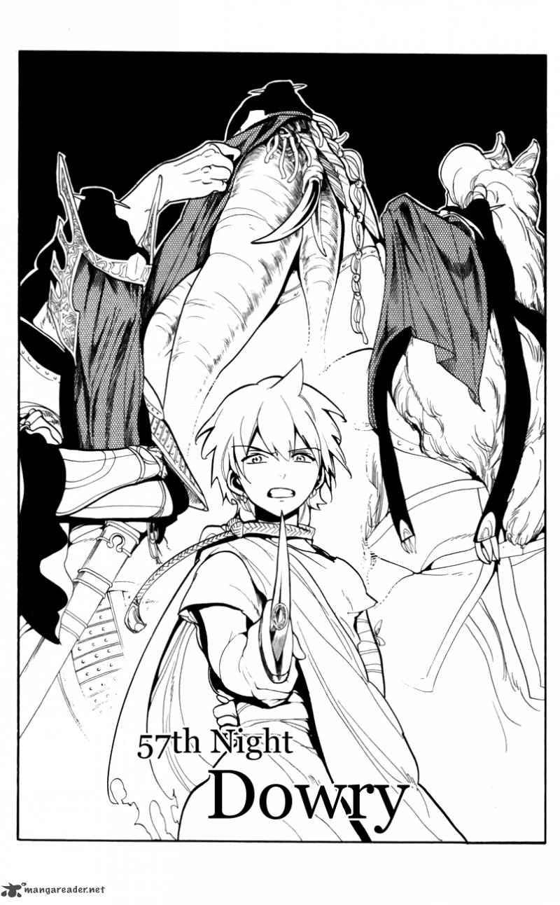 Magi - Labyrinth of Magic chapter 57 page 1