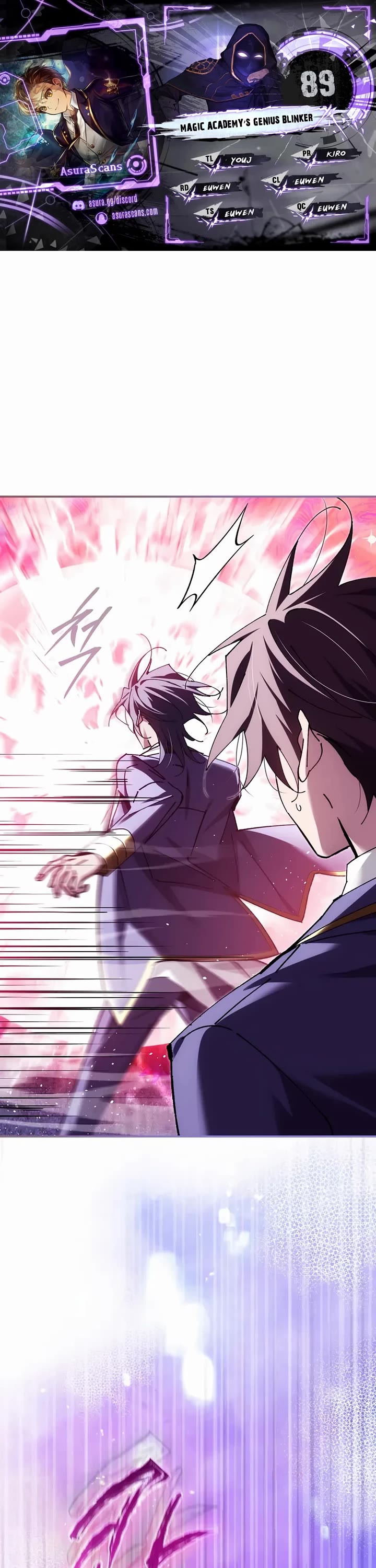 Magic Academy’s Genius Blinker chapter 89 page 1