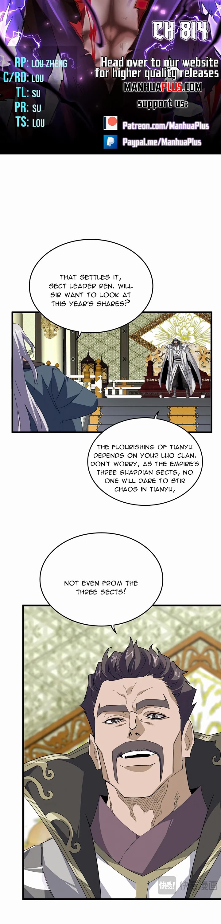 Magic Emperor chapter 814 page 2