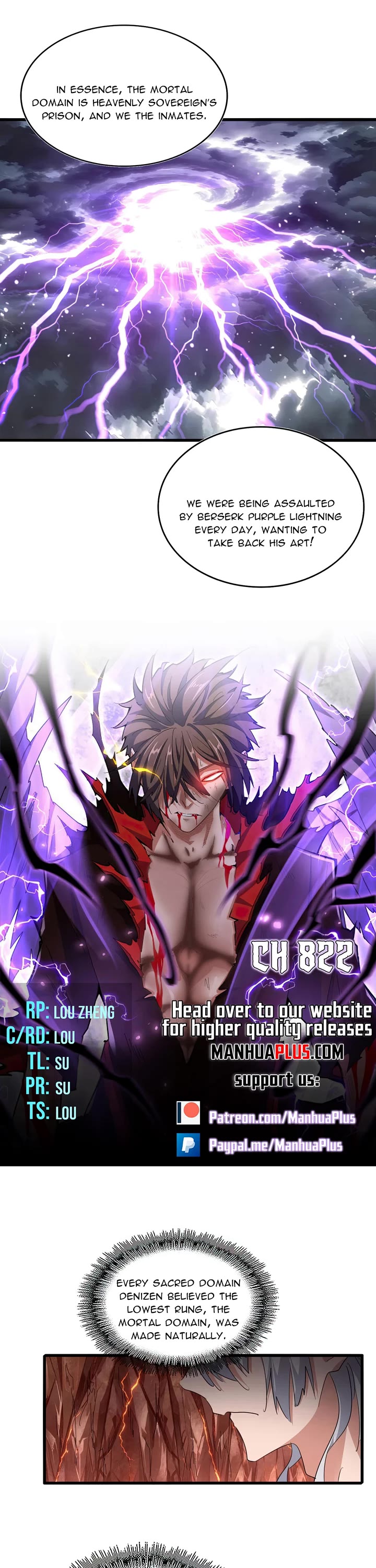 Magic Emperor chapter 821 page 1