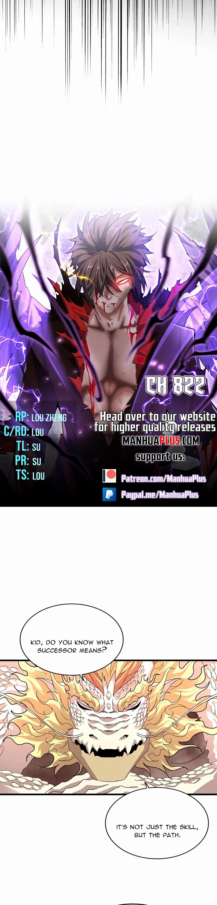 Magic Emperor chapter 822 page 2