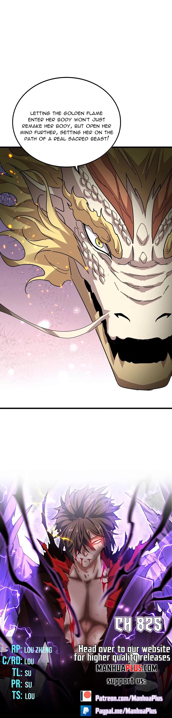 Magic Emperor chapter 825 page 1