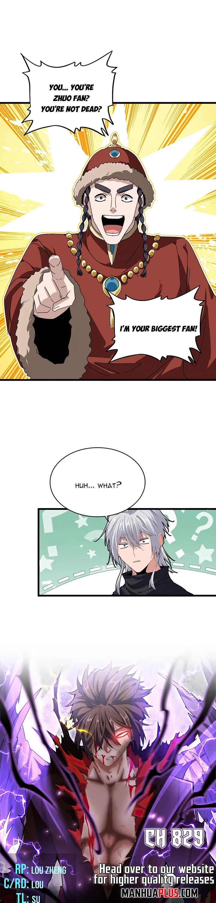 Magic Emperor chapter 829 page 1