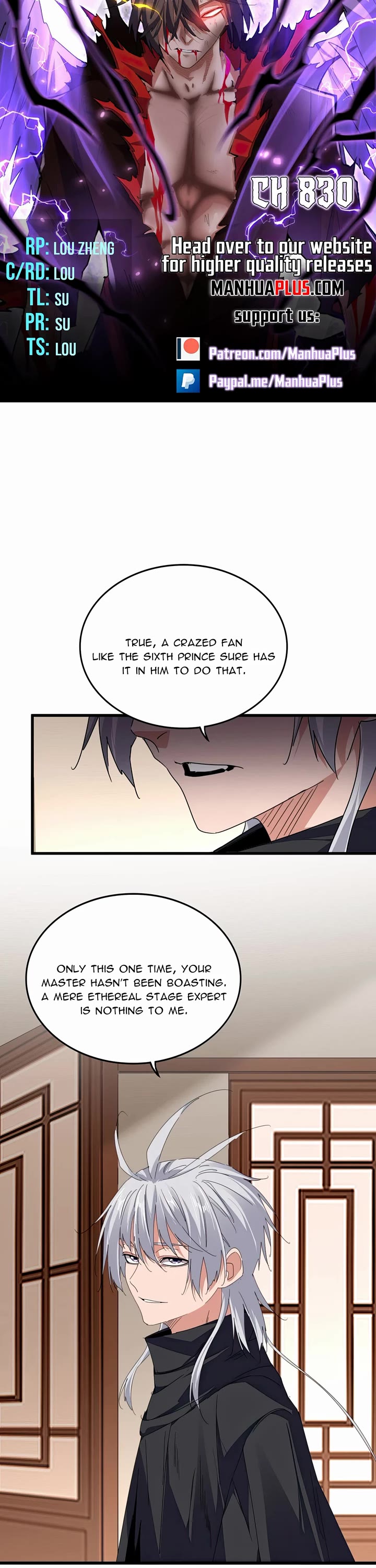 Magic Emperor chapter 830 page 2