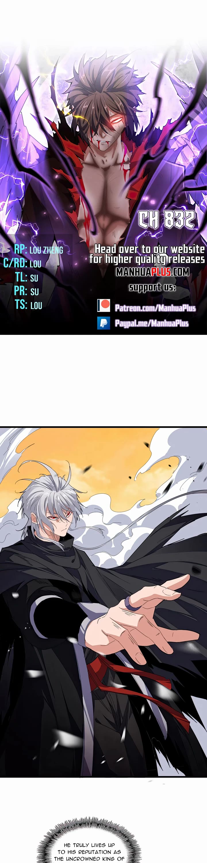 Magic Emperor chapter 832 page 1