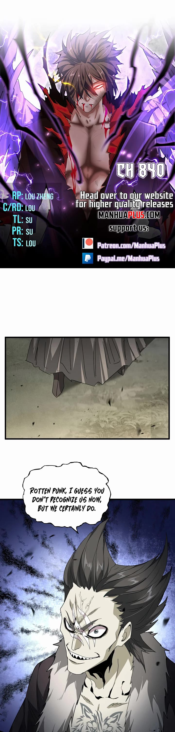 Magic Emperor chapter 840 page 1