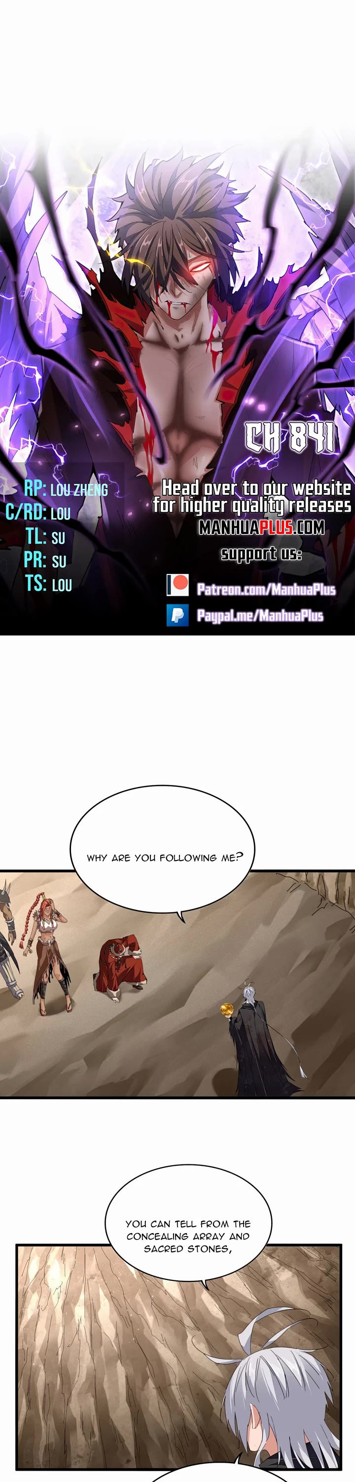 Magic Emperor chapter 841 page 1