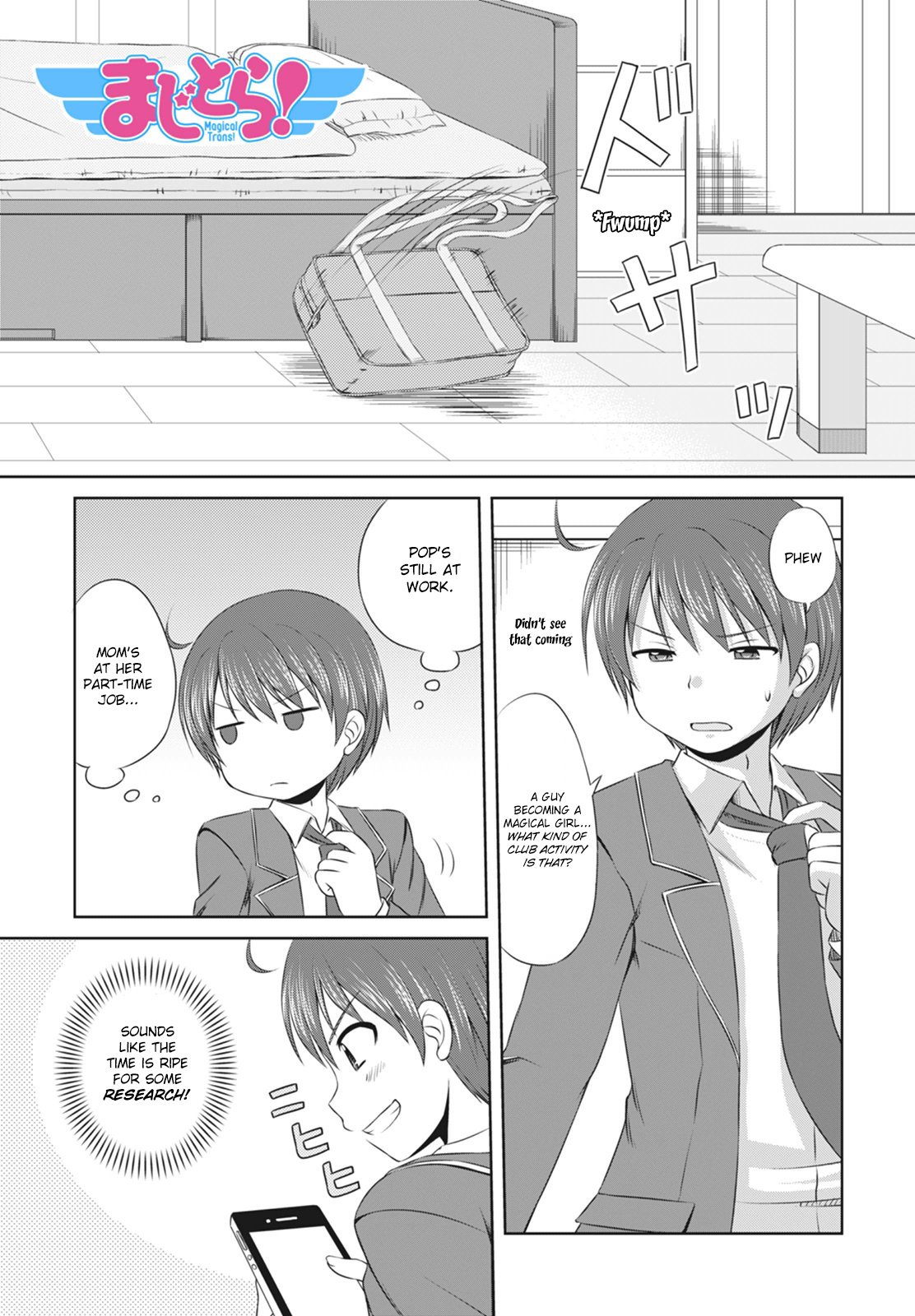 Magical Trans! chapter 2 page 2