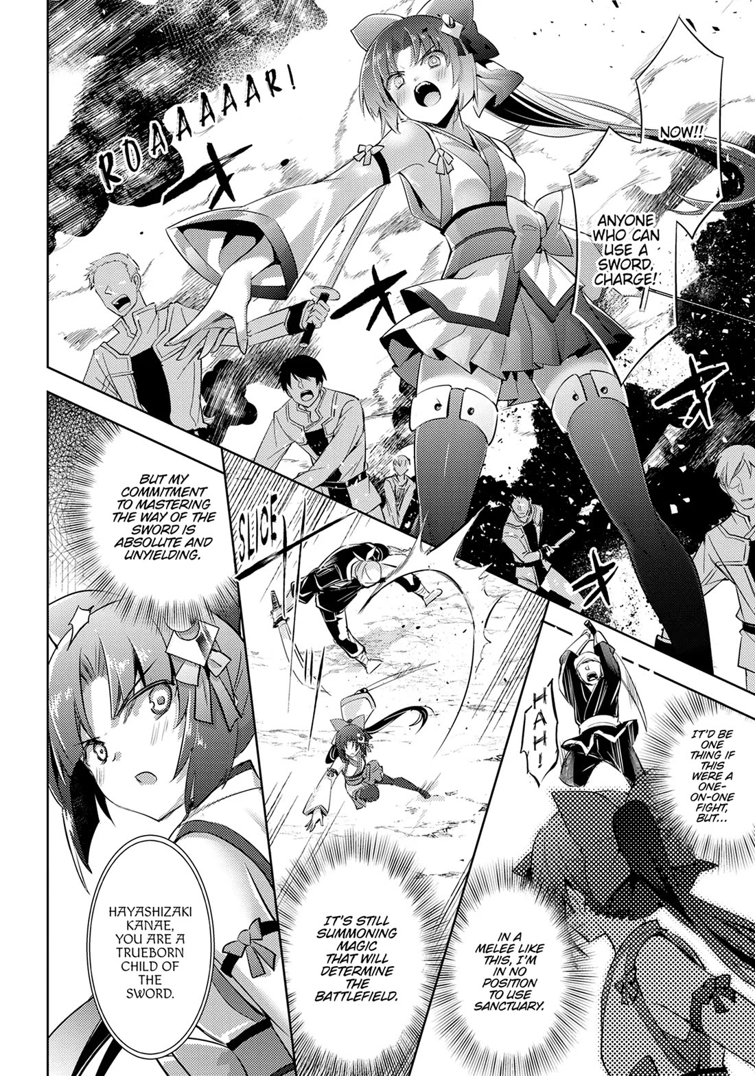 Magika no Kenshi to Shoukan Maou chapter 120 page 5