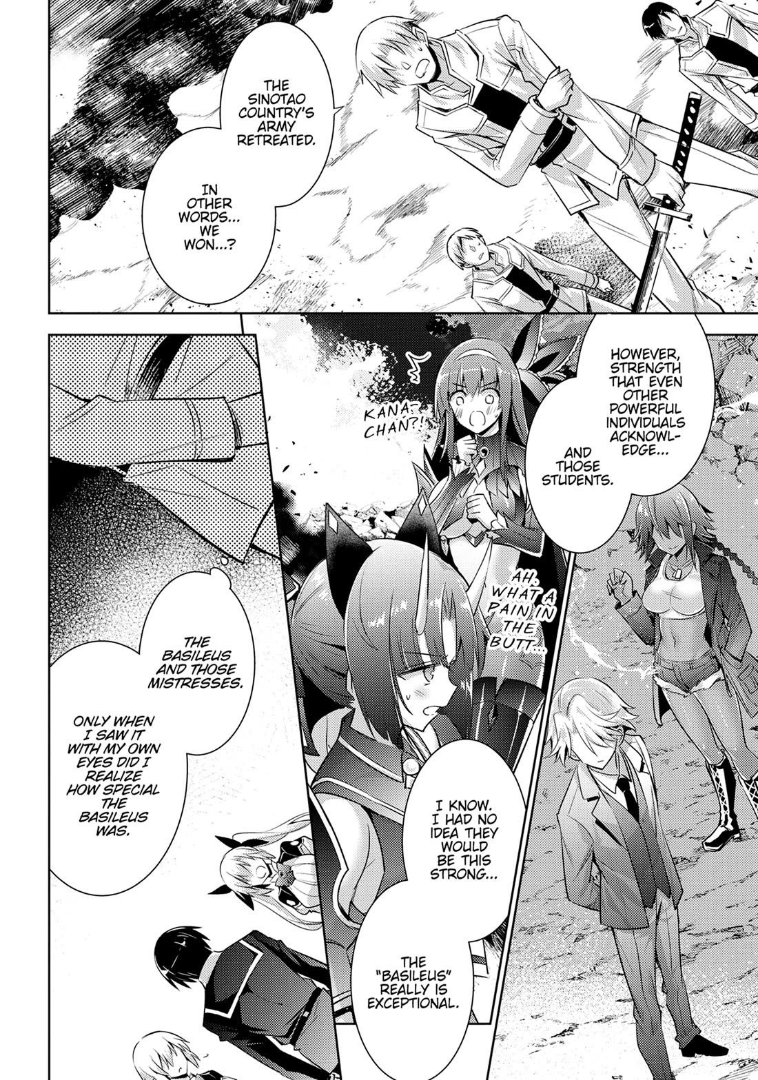 Magika no Kenshi to Shoukan Maou chapter 121 page 2