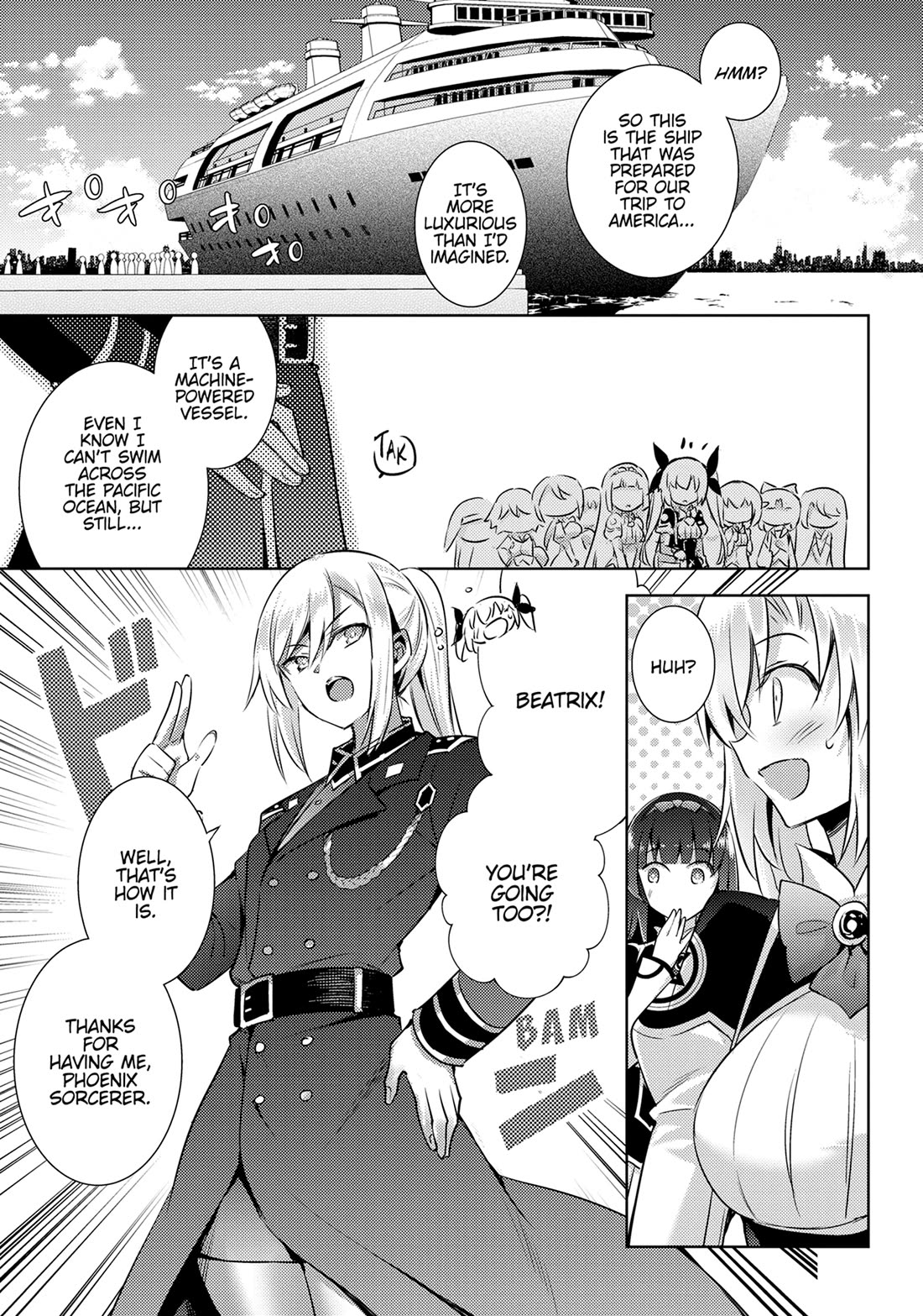 Magika no Kenshi to Shoukan Maou chapter 122 page 7