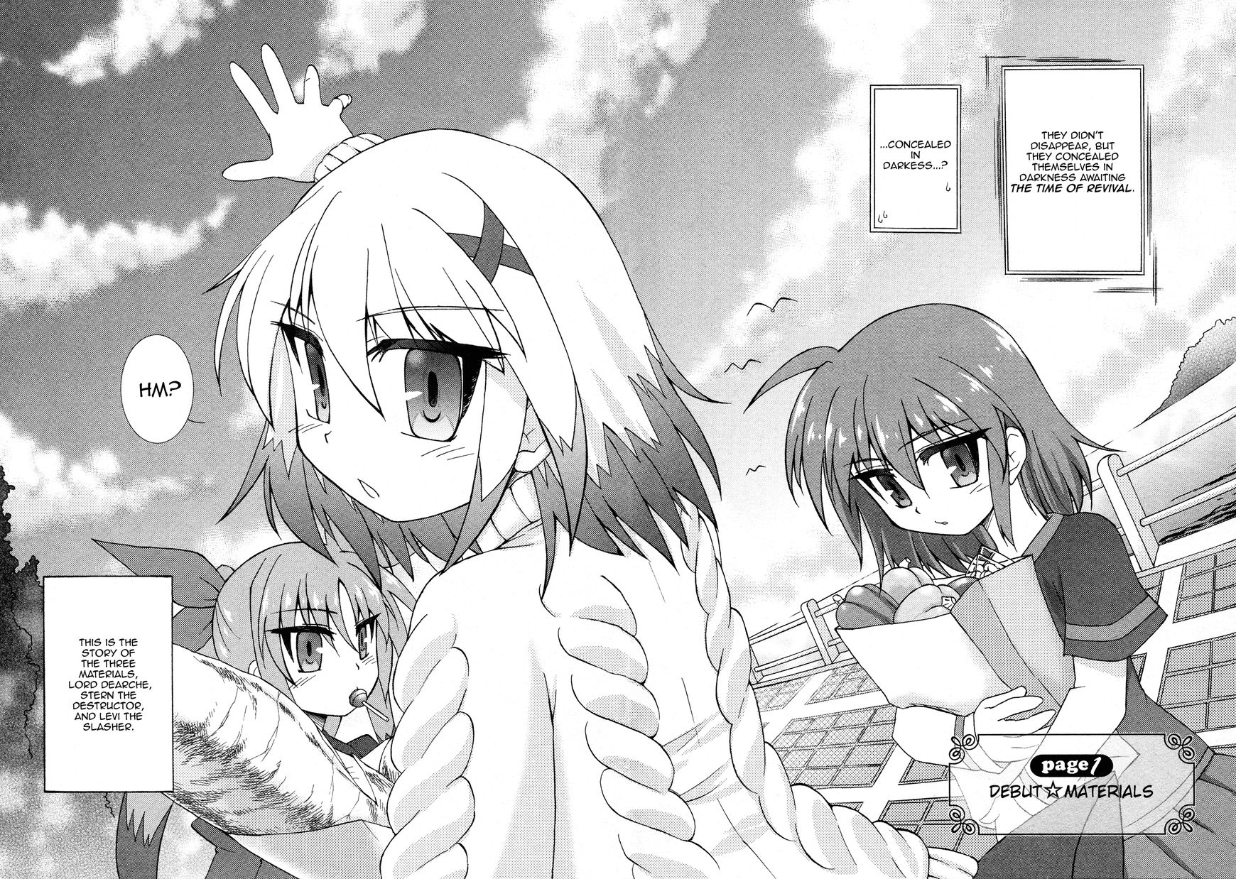 Mahou Shoujo Lyrical Nanoha A's Portable - The Gears of Destiny - Material Musume. chapter 1 page 2