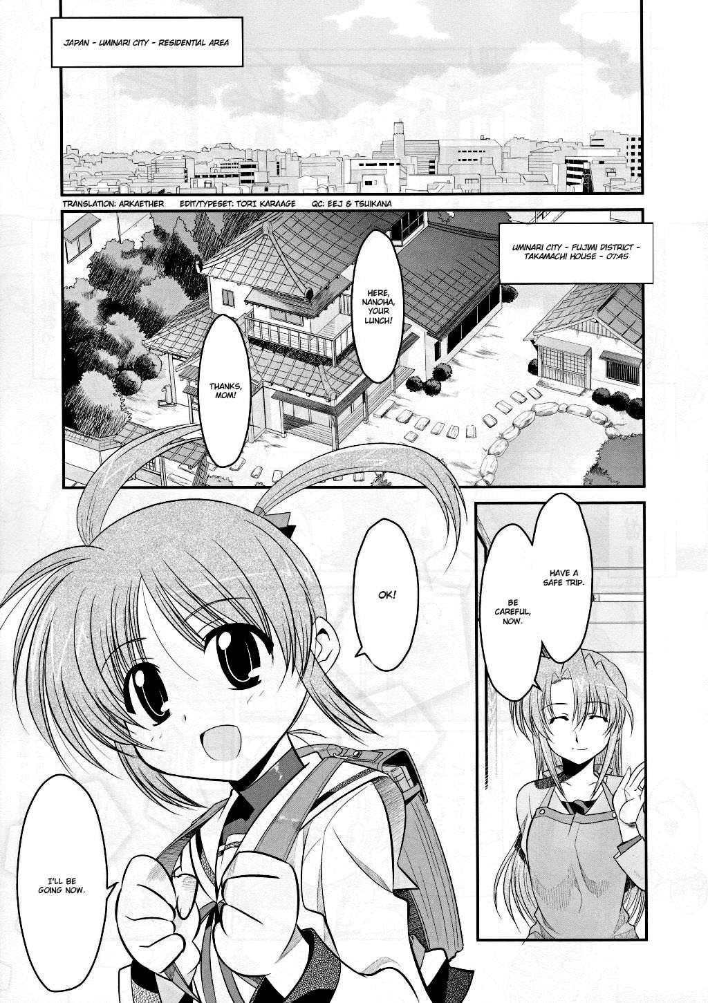 Mahou Shoujo Lyrical Nanoha Movie 1st the Comics chapter 1 page 6