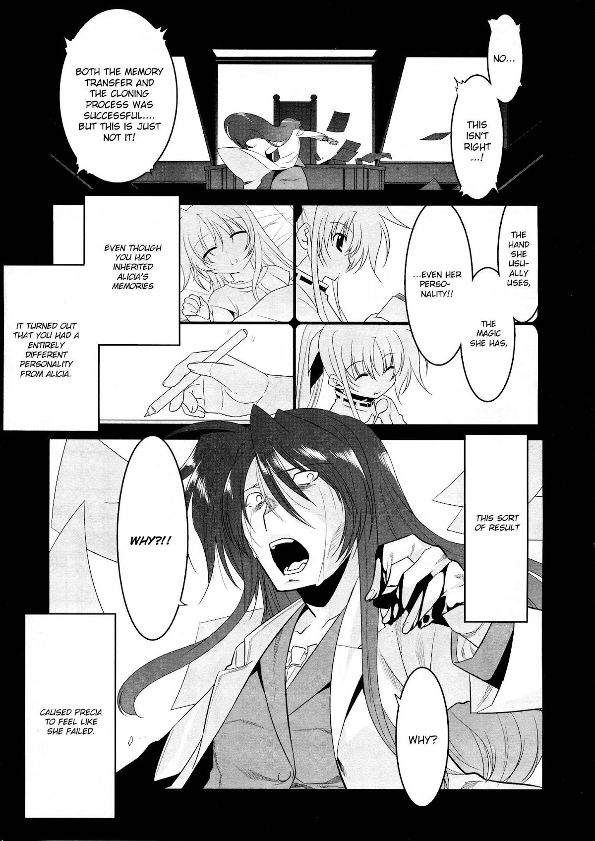 Mahou Shoujo Lyrical Nanoha Movie 1st the Comics chapter 10 page 9