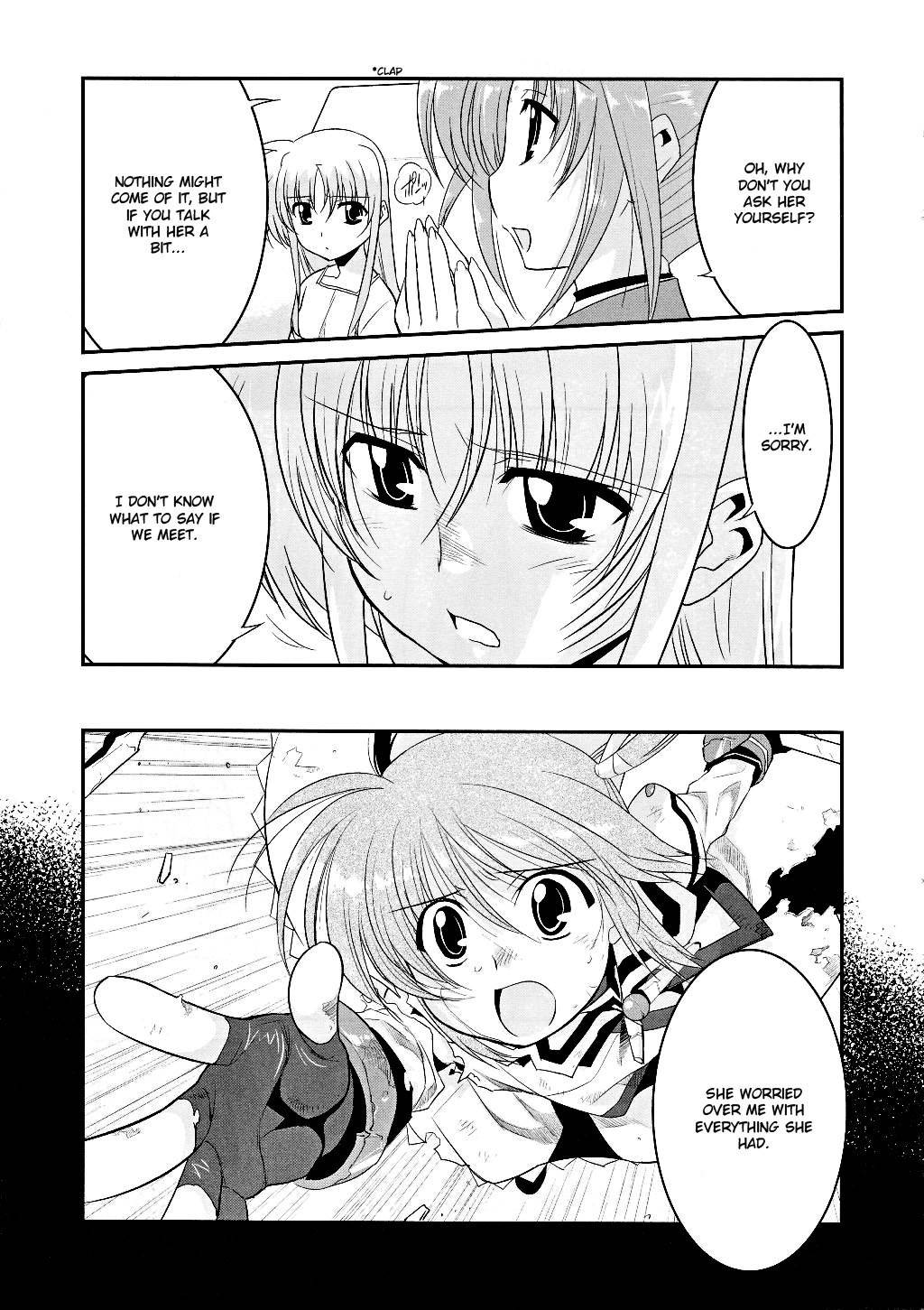 Mahou Shoujo Lyrical Nanoha Movie 1st the Comics chapter 6 page 9