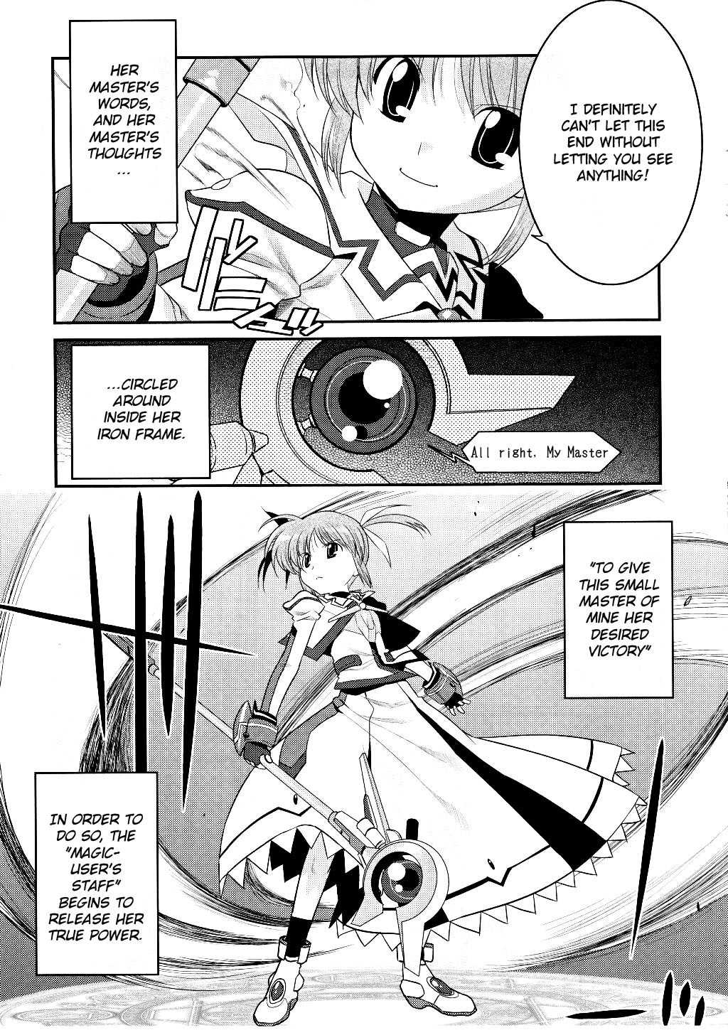 Mahou Shoujo Lyrical Nanoha Movie 1st the Comics chapter 8 page 9