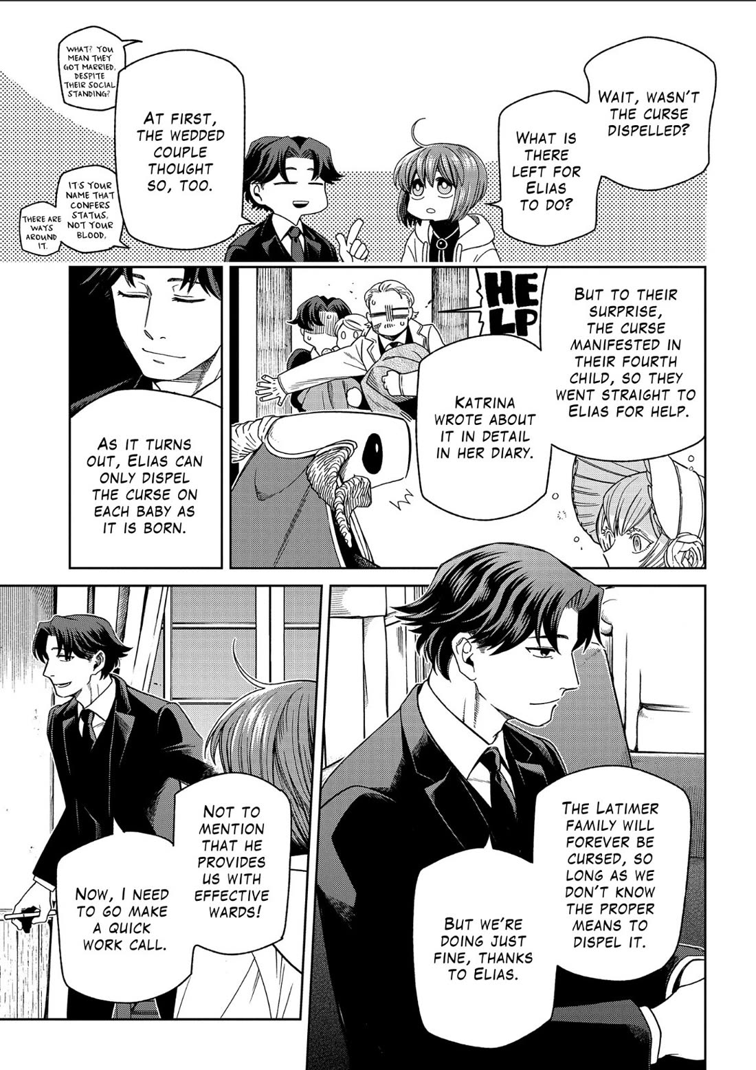 Mahou Tsukai no Yome chapter 102 page 35