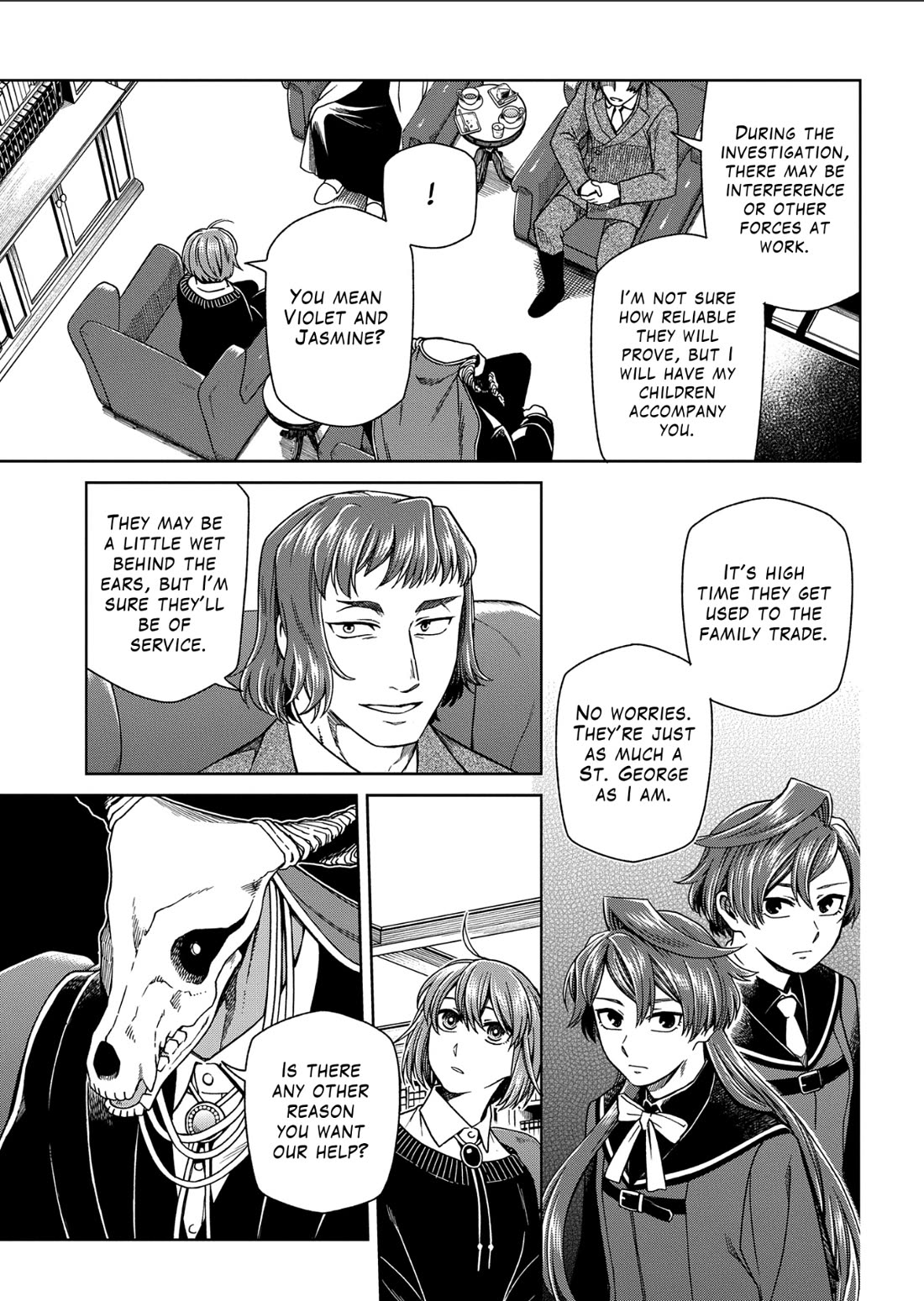 Mahou Tsukai no Yome chapter 104 page 17