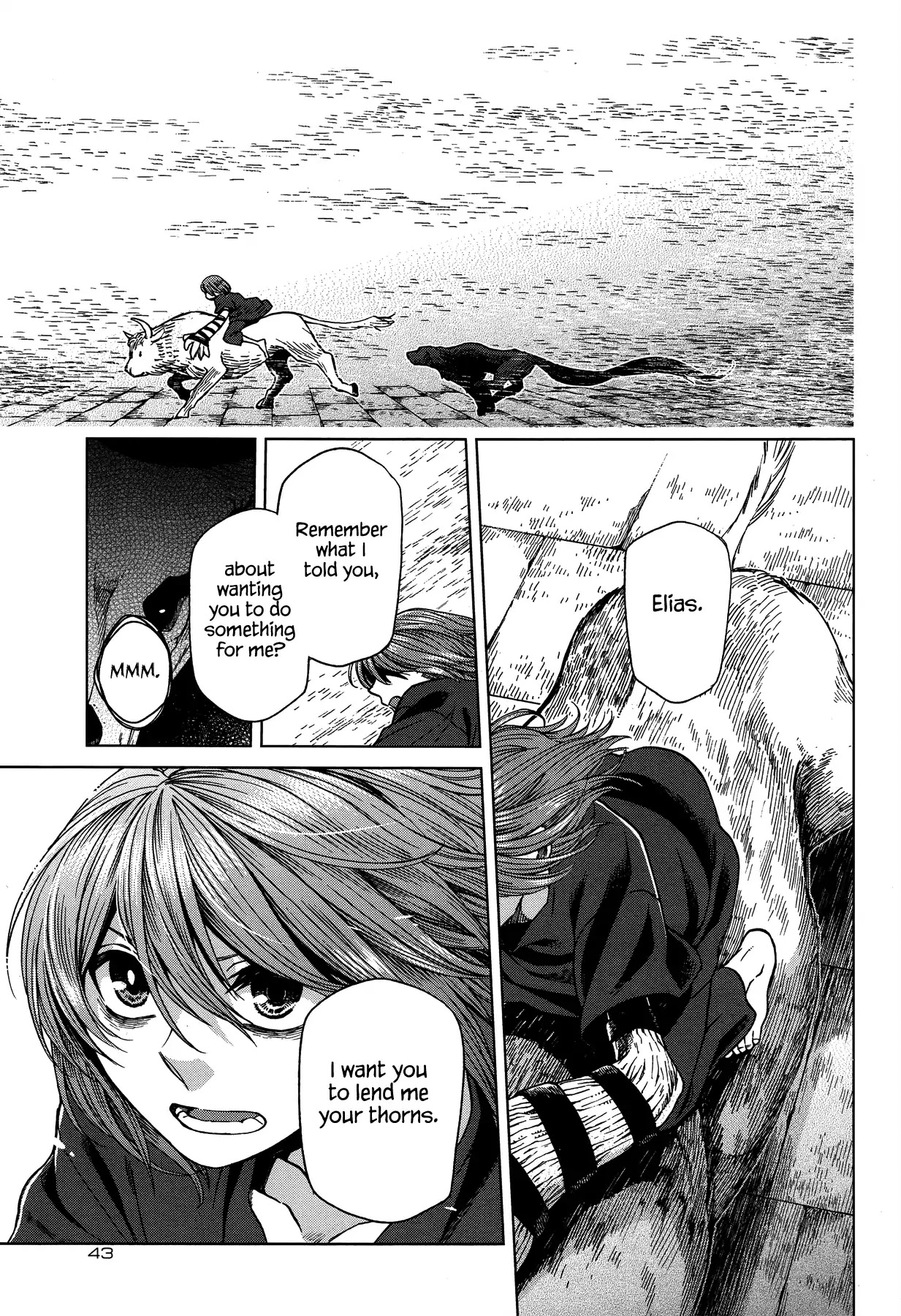 Mahou Tsukai no Yome chapter 45 page 2