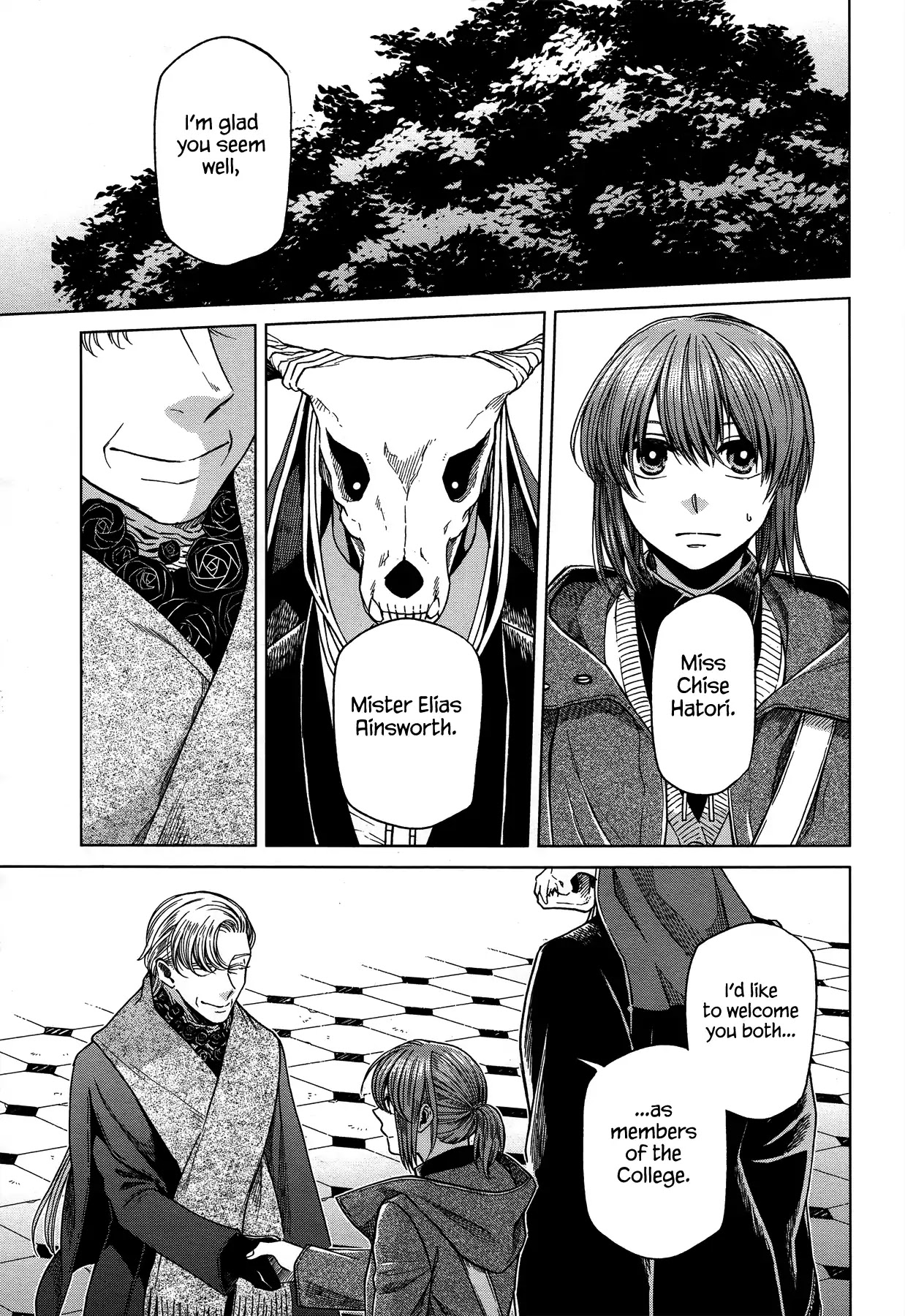 Mahou Tsukai no Yome chapter 46 page 1