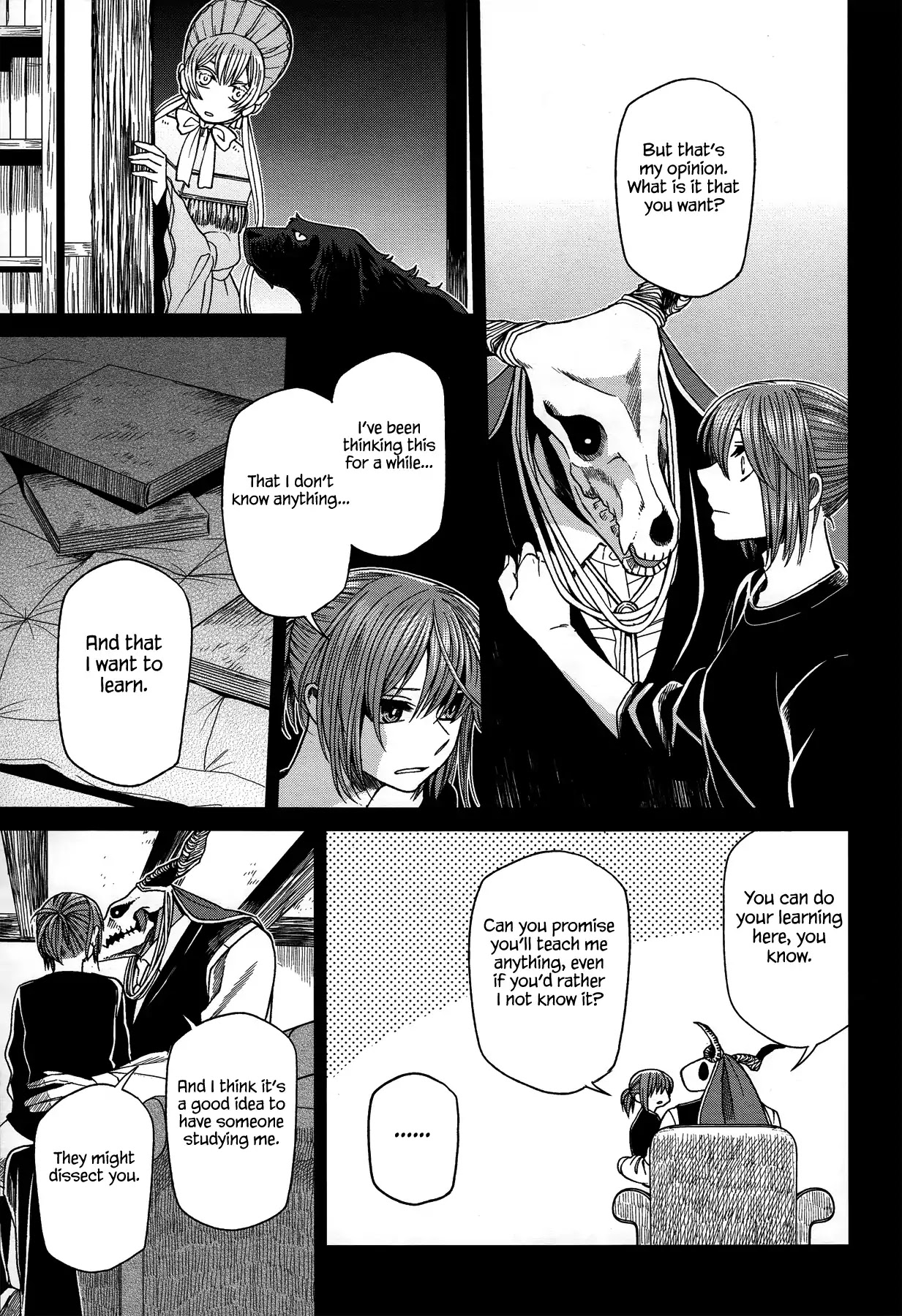 Mahou Tsukai no Yome chapter 46 page 21