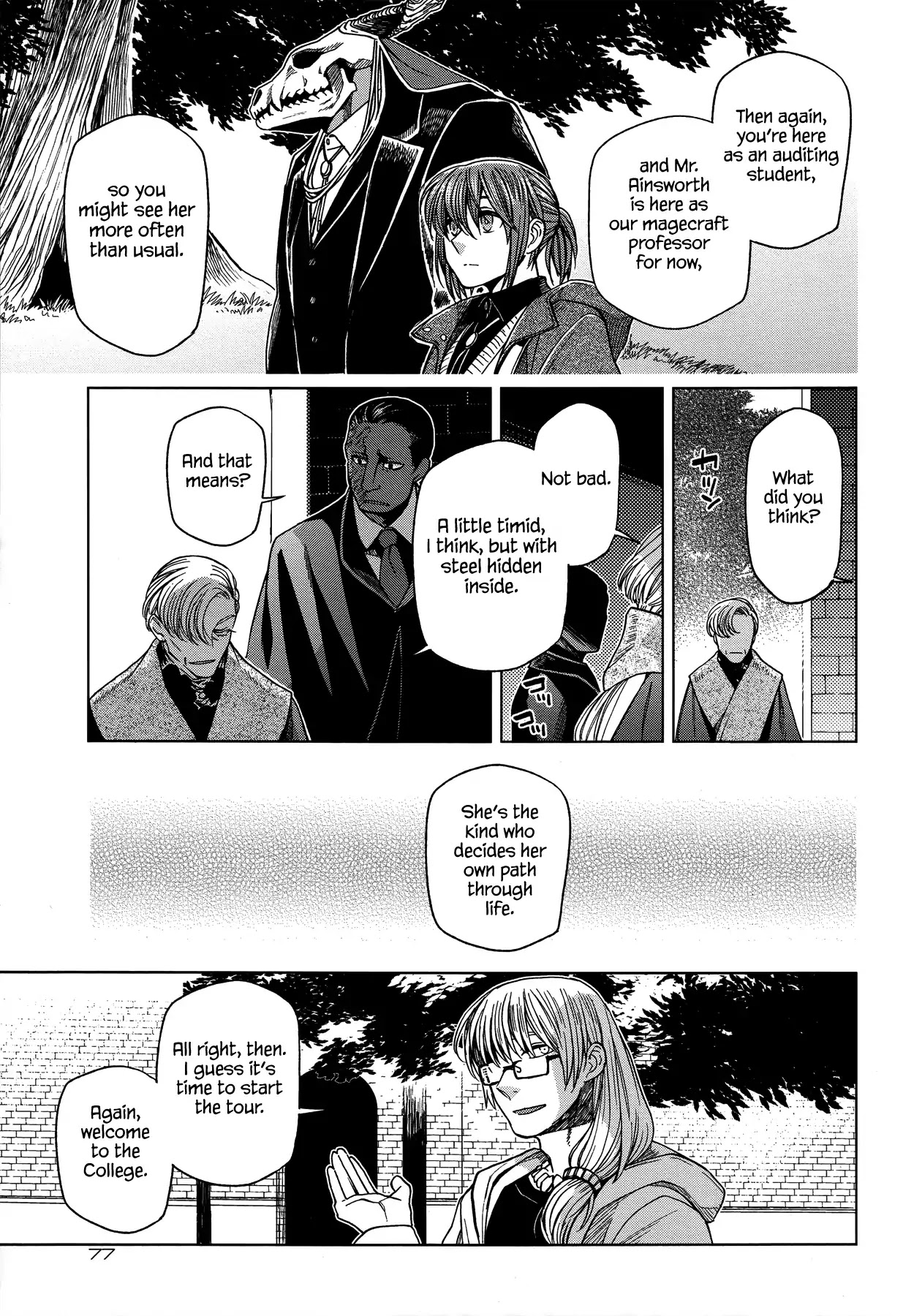 Mahou Tsukai no Yome chapter 46 page 5