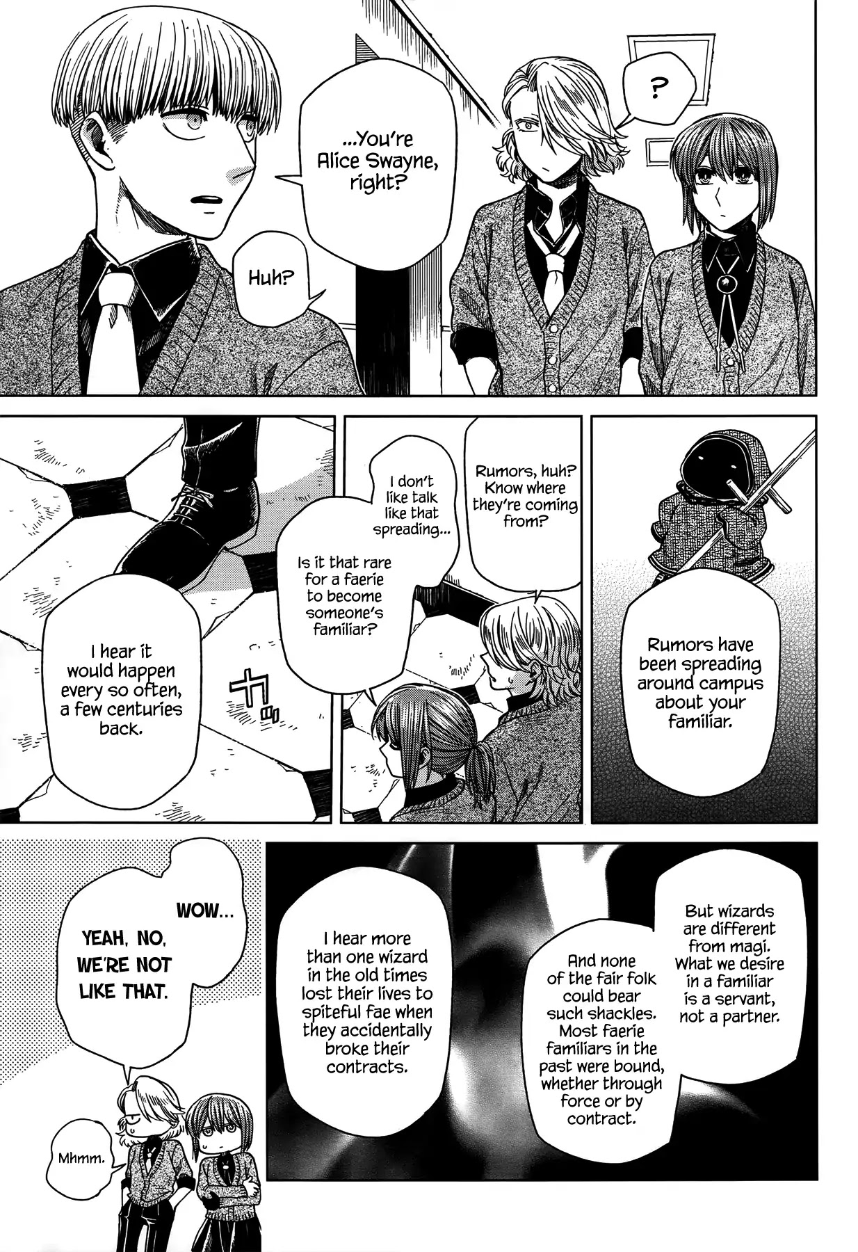 Mahou Tsukai no Yome chapter 49 page 7