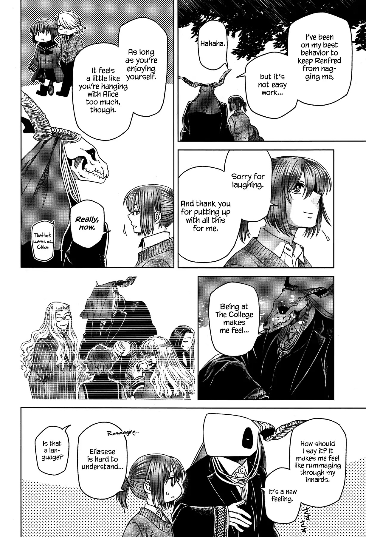 Mahou Tsukai no Yome chapter 50 page 10