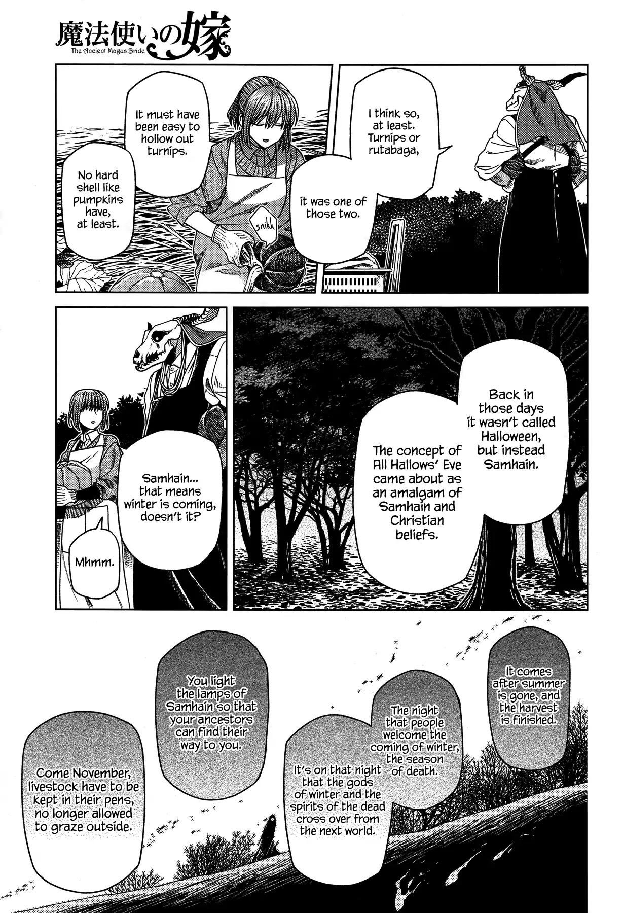 Mahou Tsukai no Yome chapter 50 page 17