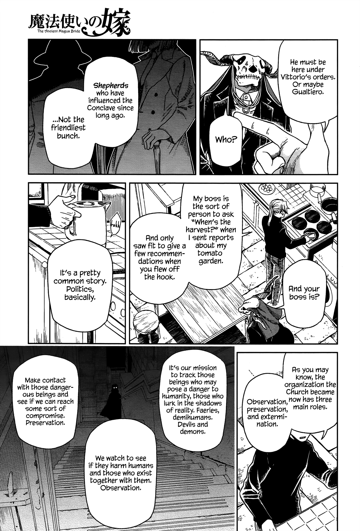 Mahou Tsukai no Yome chapter 51 page 11