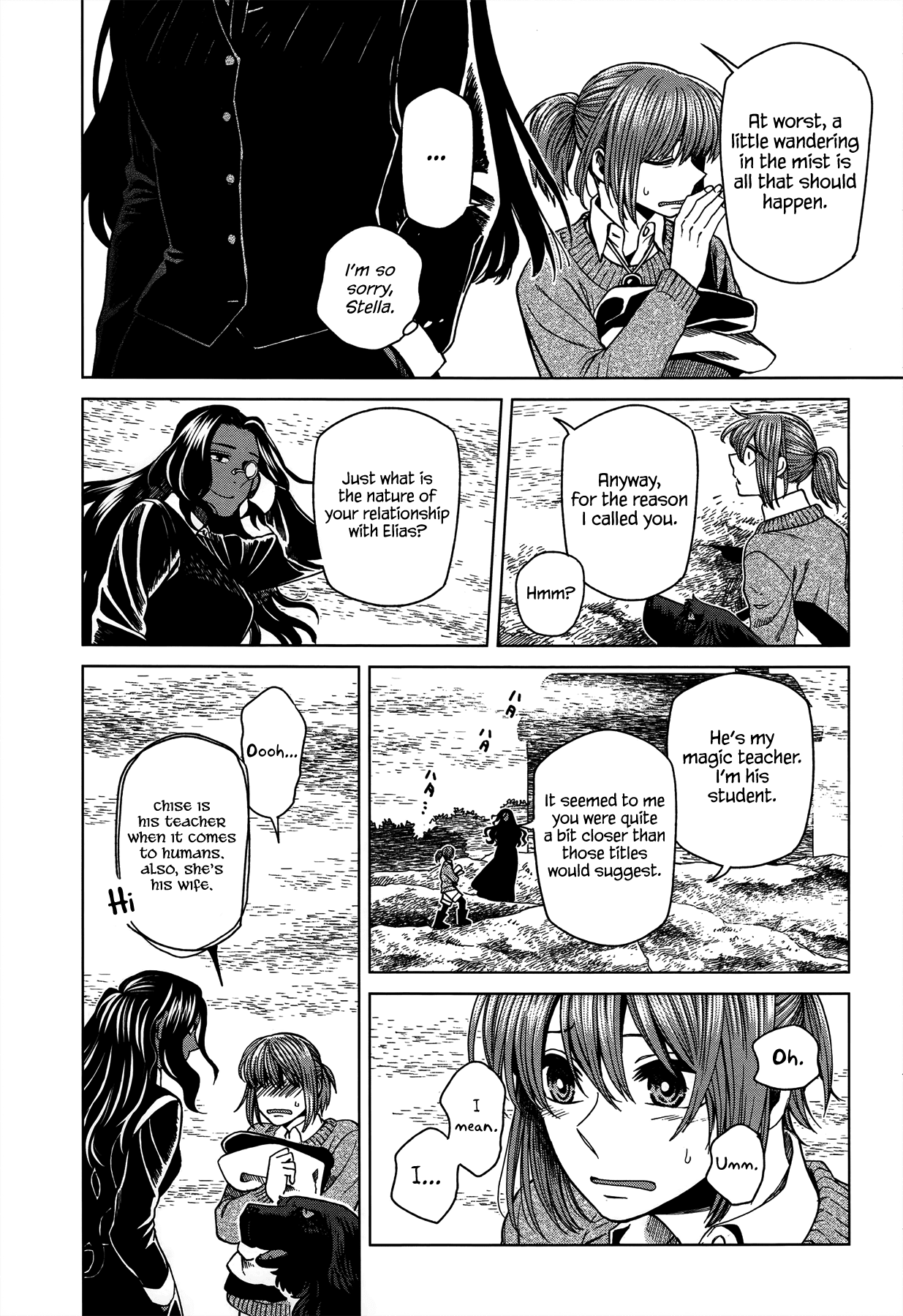 Mahou Tsukai no Yome chapter 52 page 5