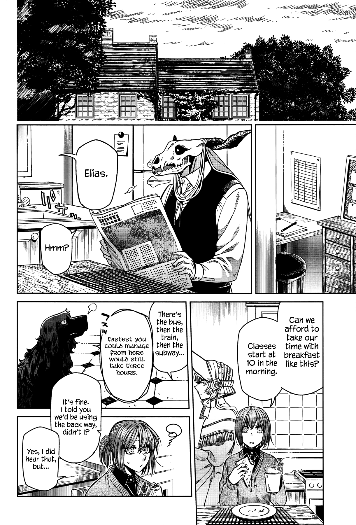 Mahou Tsukai no Yome chapter 53 page 4