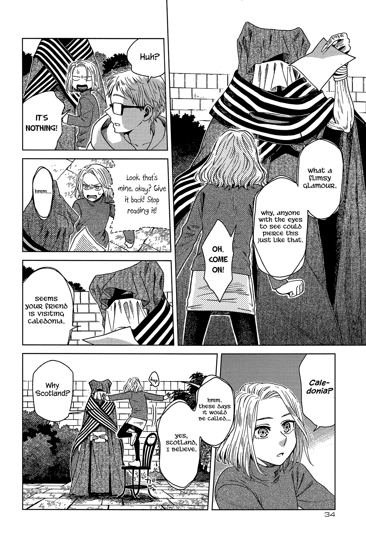 Mahou Tsukai no Yome chapter 60 page 2