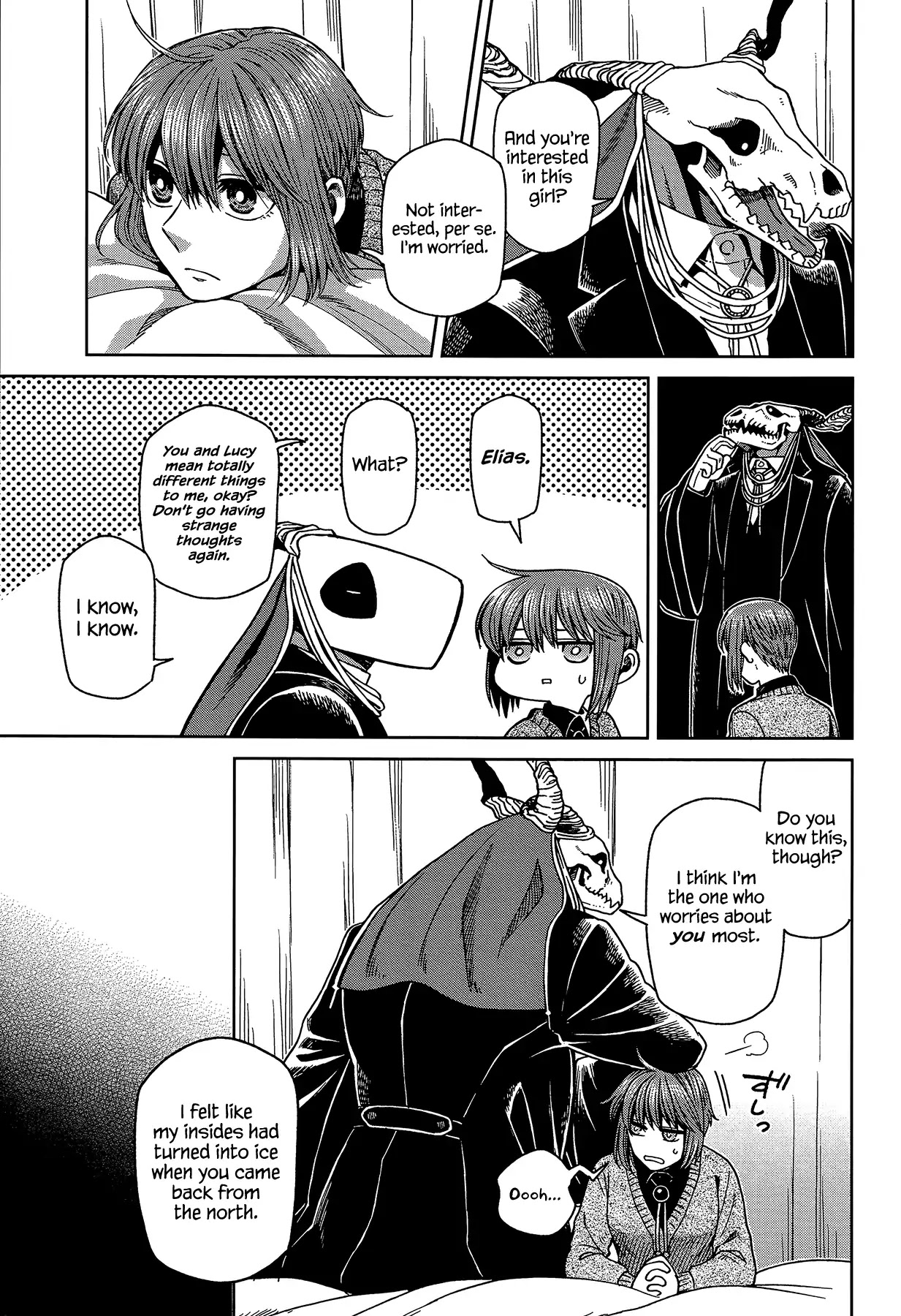 Mahou Tsukai no Yome chapter 62 page 7